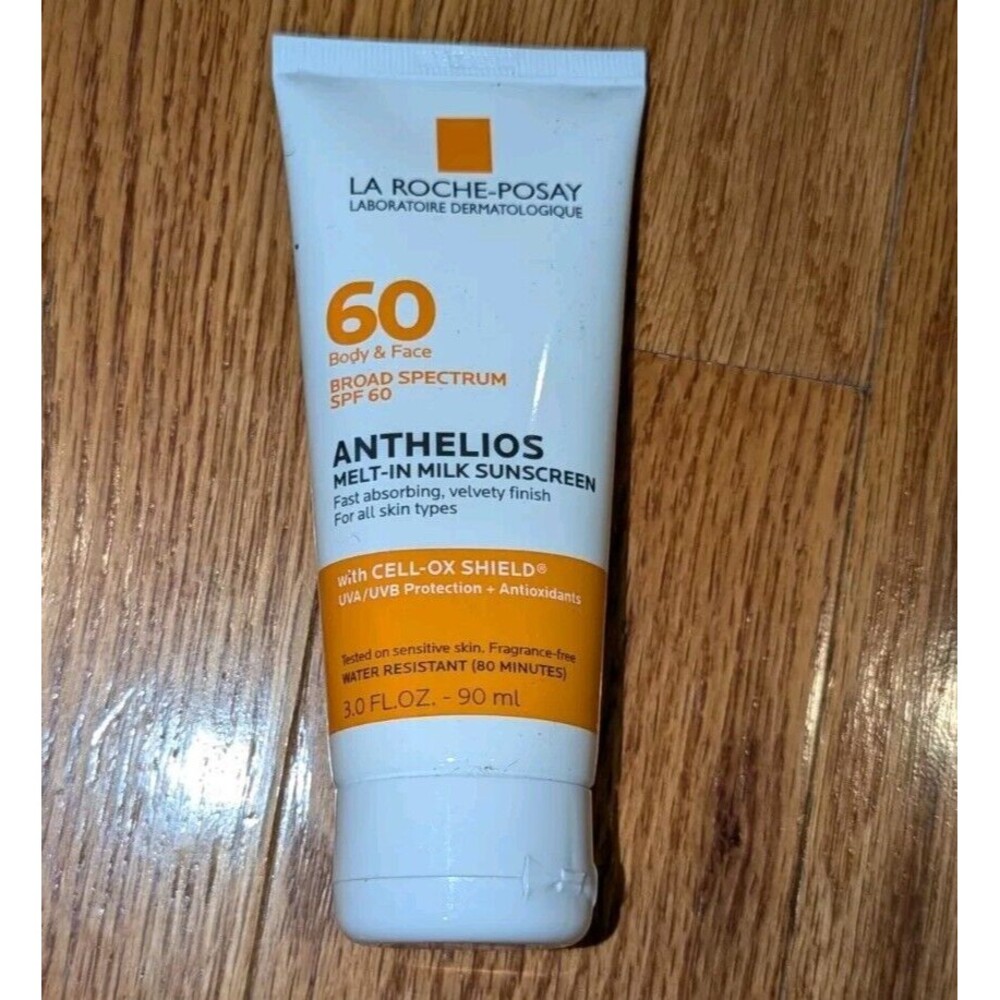 La Roche-Posay Sunscreen SPF 60, Face & Body Sunscreen Lotion, Oil-Free, 3 Fl Oz